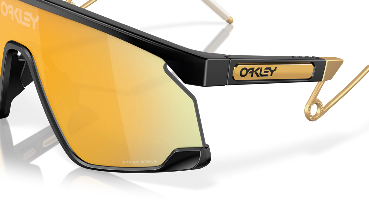 Oakley BXTR Metal Prizm 24K Lenses, Matte Black Frame