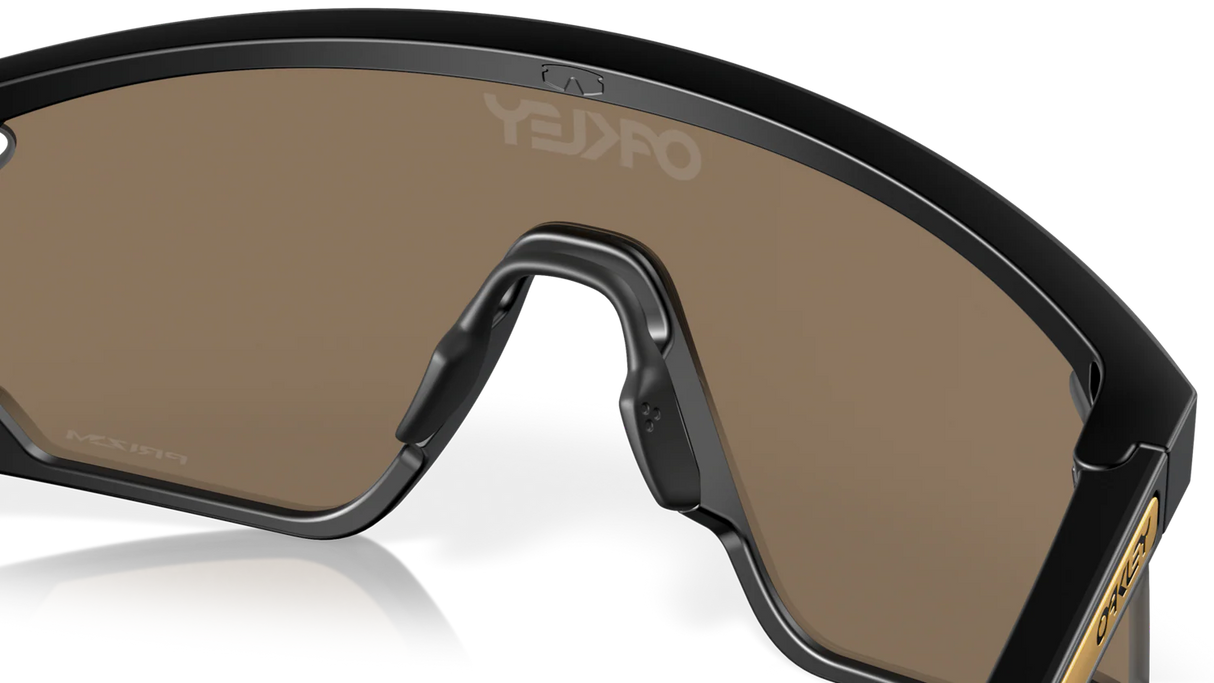 Oakley BXTR Metal Prizm 24K Lenses, Matte Black Frame
