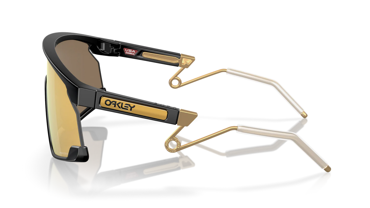 Oakley BXTR Metal Prizm 24K Lenses, Matte Black Frame