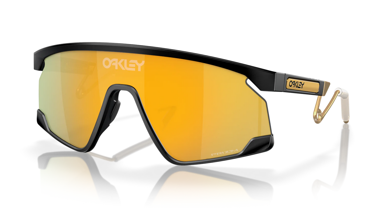 Oakley BXTR Metal Prizm 24K Lenses, Matte Black Frame