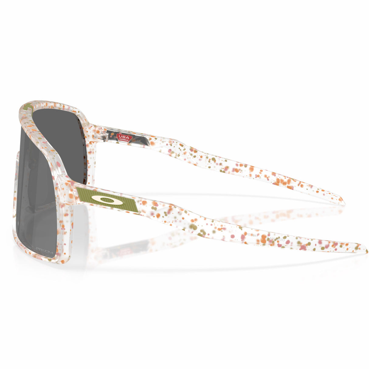 משקפי שמש Oakley Sutro Prizm Black Lenses, Clear Terrazzo Frame - Oakley