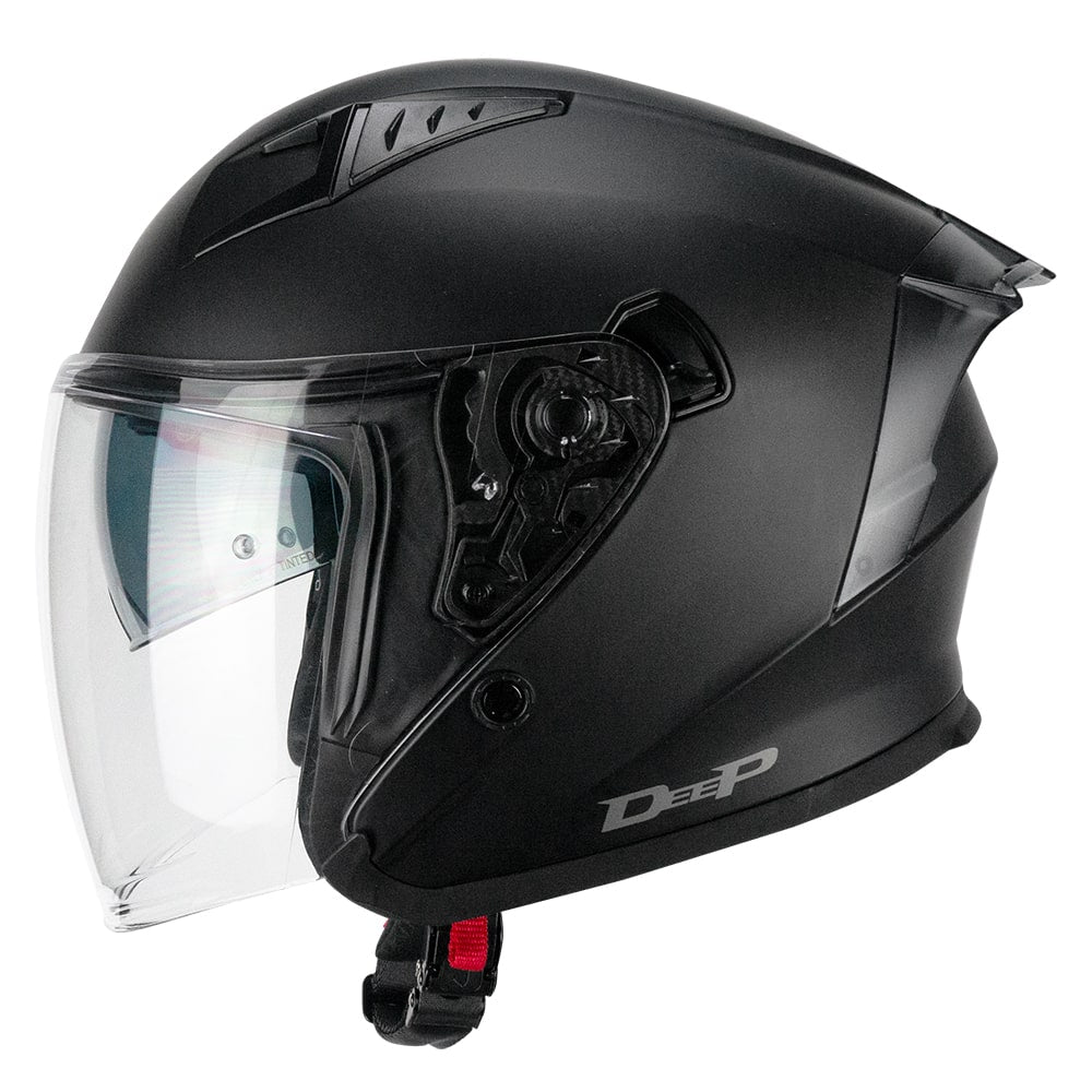 קסדת כביש 3/4 CGM 127 DEEP שחור מט