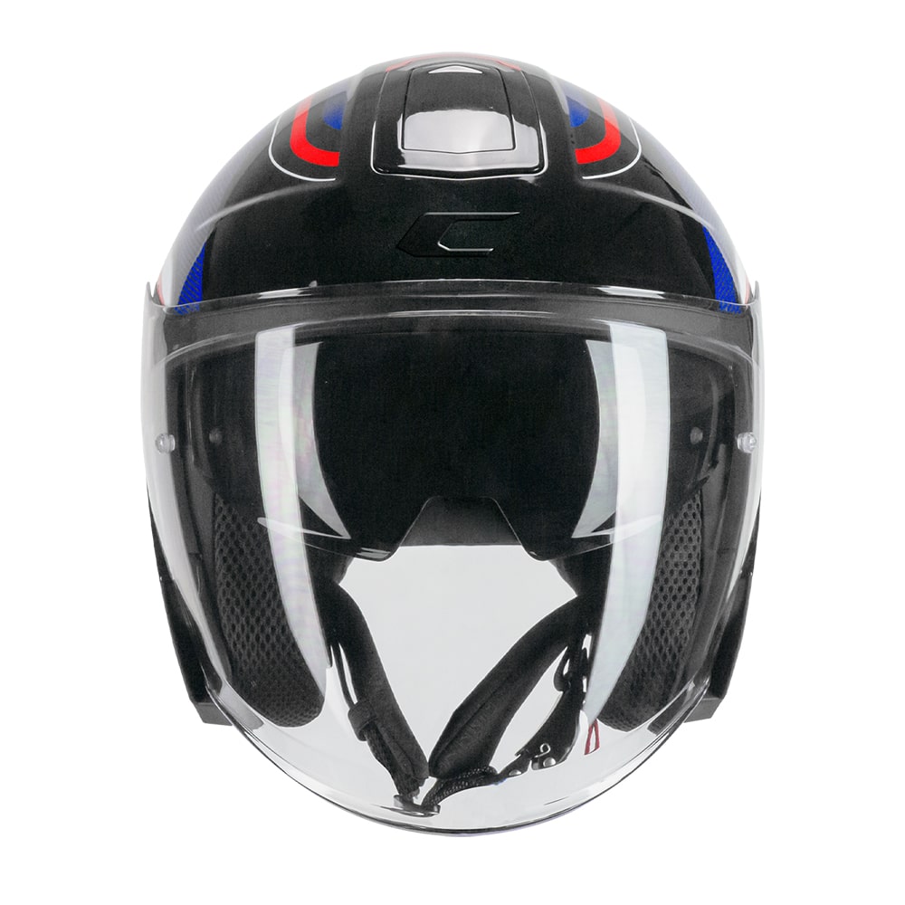 קסדת כביש 3/4 CGM 136 RNA כחול מבריק