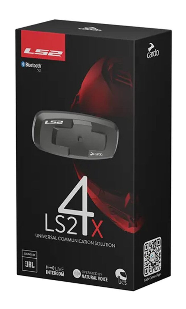 דיבורית Bluetooth לקסדה CARDO LS2 4X JBL