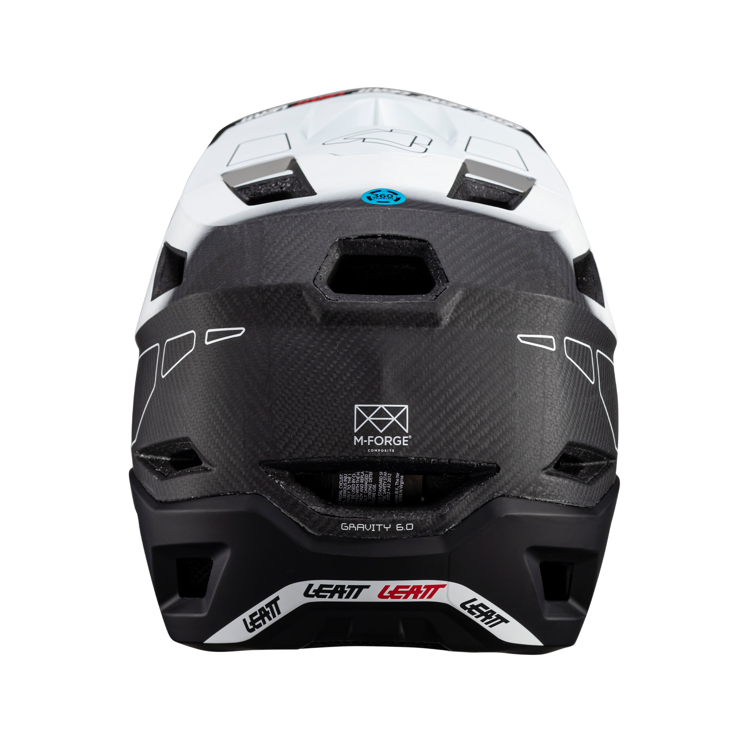 קסדה MTB Gravity 6.0 Carbon V24 White