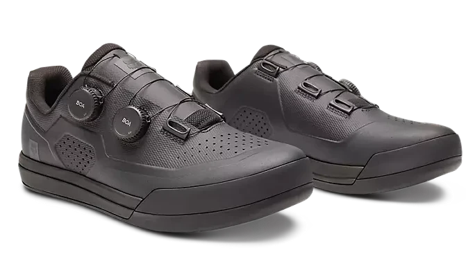 נעלי רכיבה FOX UNION CLIPLESS BOA V23 שחור