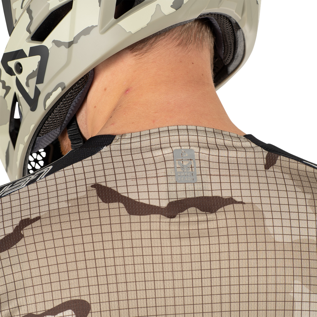 חולצת רכיבה ארוכה גברים MTB Gravity 3.0 Desert V25