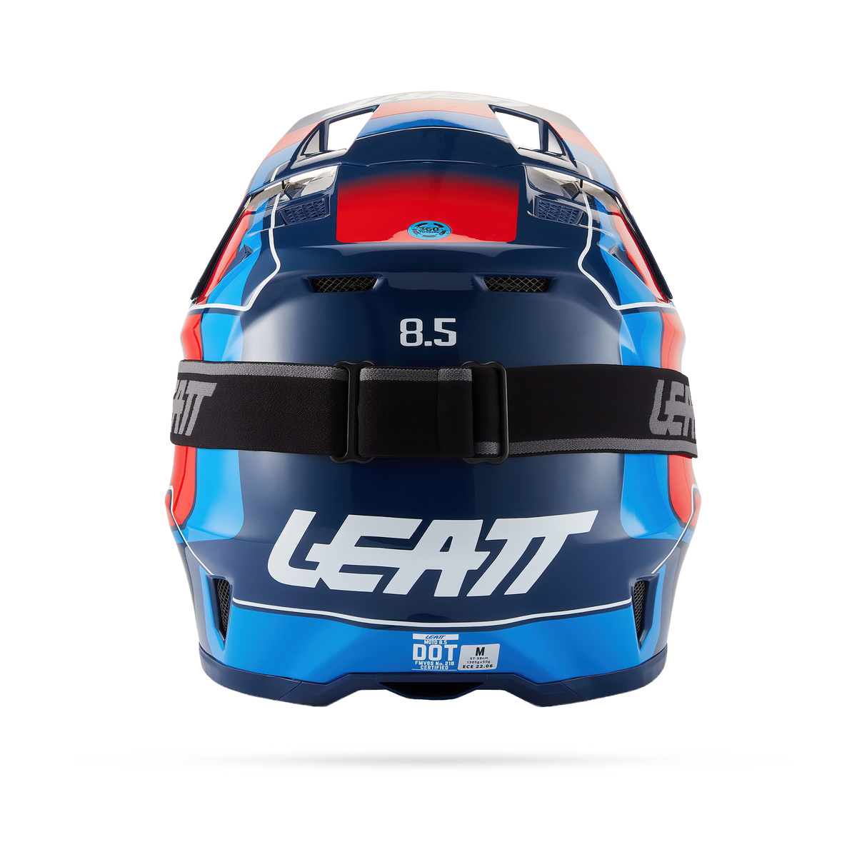 קיט קסדה ומשקף Leatt Moto 8.5 Blue/Red + Goggles 5.5 - Leatt