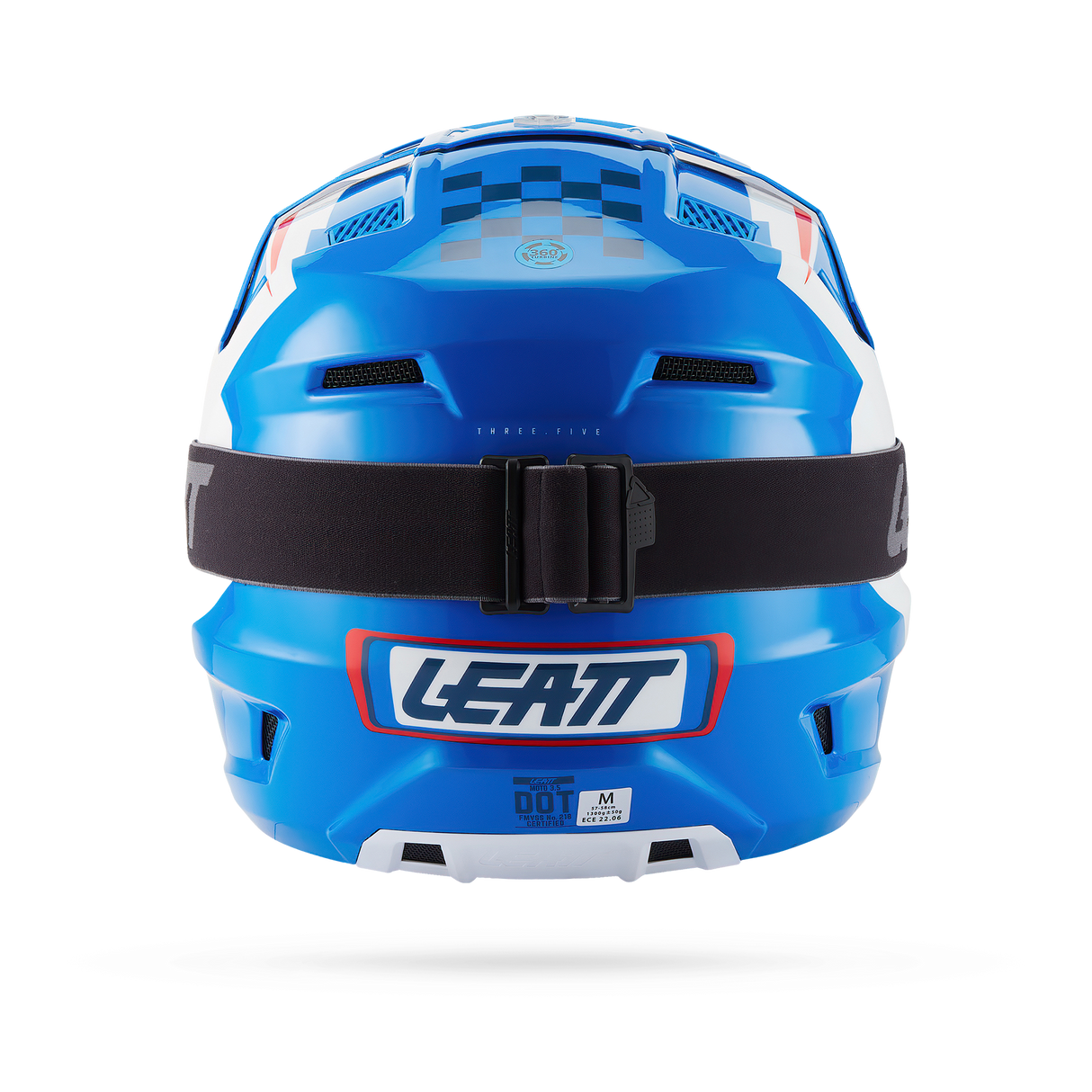 קיט קסדה ומשקף Leatt Moto 3.5 Blue + Goggles 2.5 - Leatt