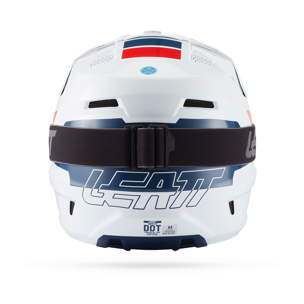 קיט קסדה ומשקף Leatt Moto 3.5 White + Goggles 2.5 - Leatt