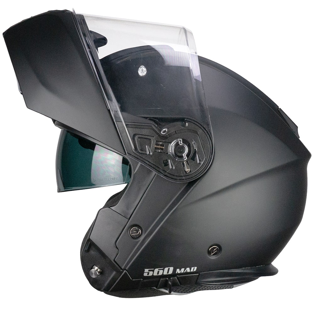 קסדת כביש נפתחת CGM 560 MAD שחור מט