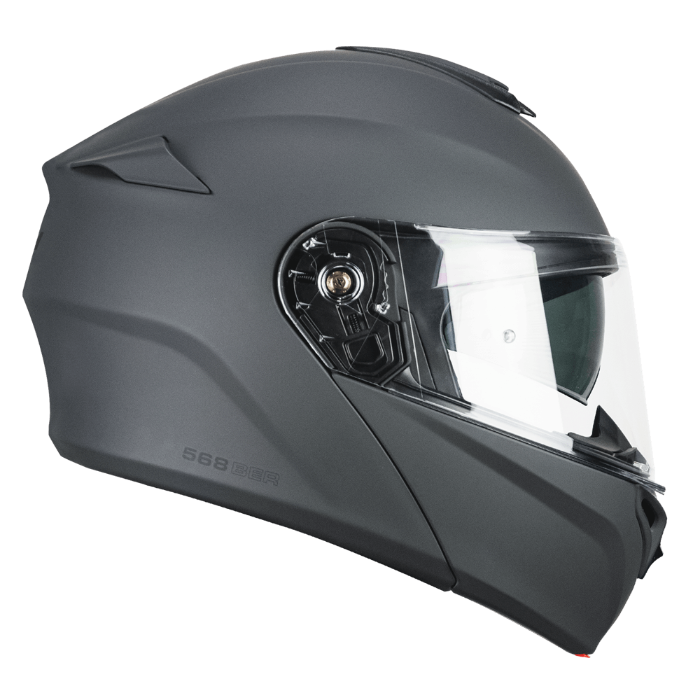 קסדת כביש נפתחת CGM 568 BER אפור מט