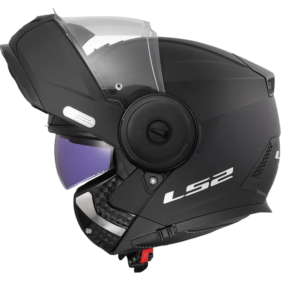 קסדת כביש נפתחת LS2 FF902 SCOPE II 22.06 שחור מט - LS2