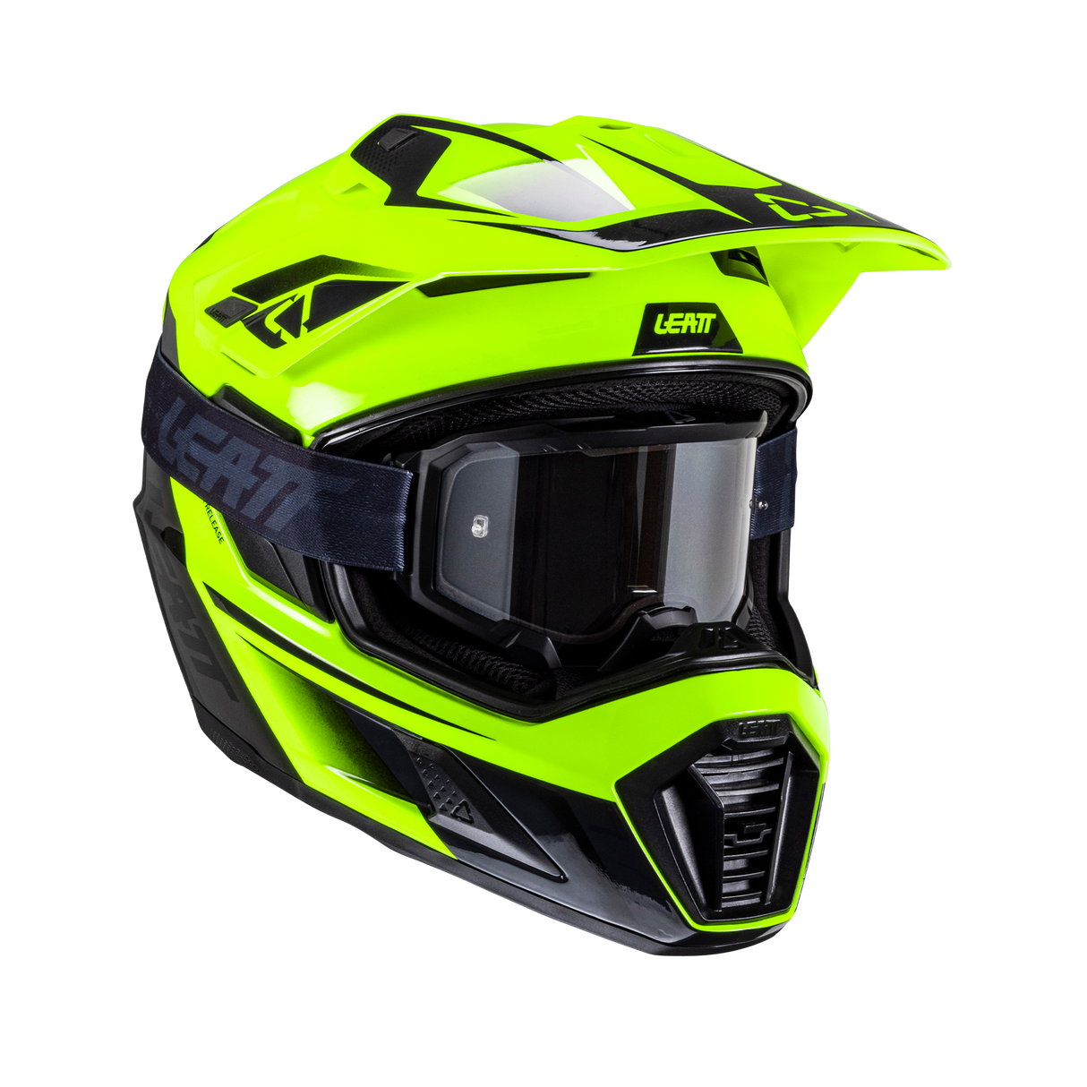 קיט קסדה ומשקף Leatt ADV 8.5 Hi-Viz+ Goggle 4.5