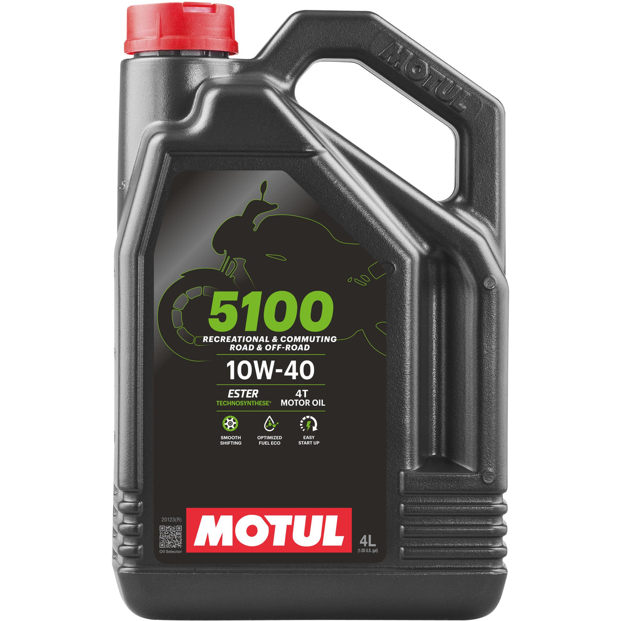 5100 שמן טכנוסינתטי לאופנוע 10W40 4L מבית MOTUL
