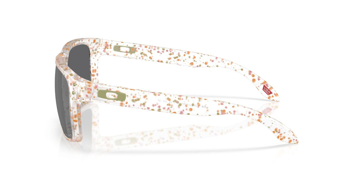 Oakley Holbrook Prizm Black Polarized Lenses, Clear Terrazzo Frame