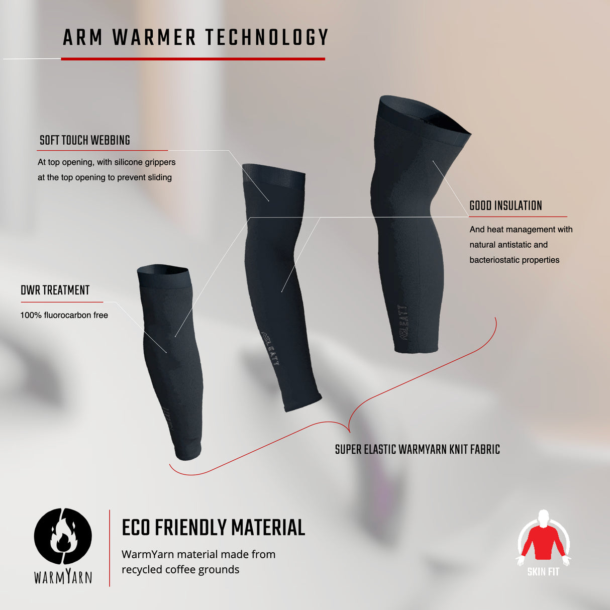 שרוולי ידיים לרכיבה מבית LEATT