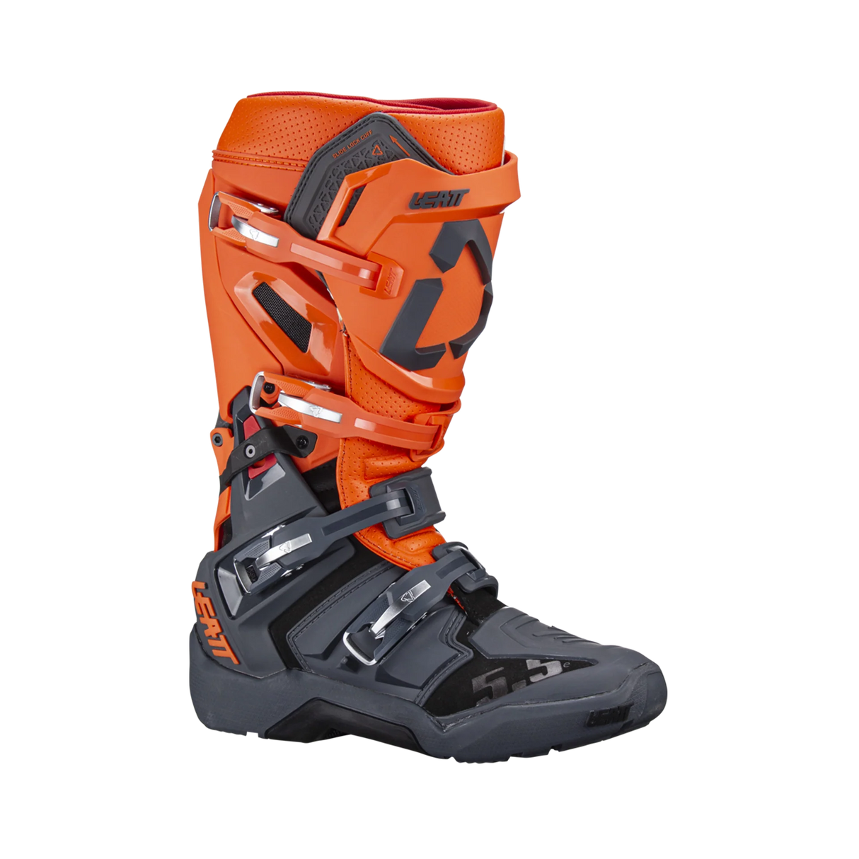 מגף 5.5 FlexLock Enduro Orange V24 - Leatt