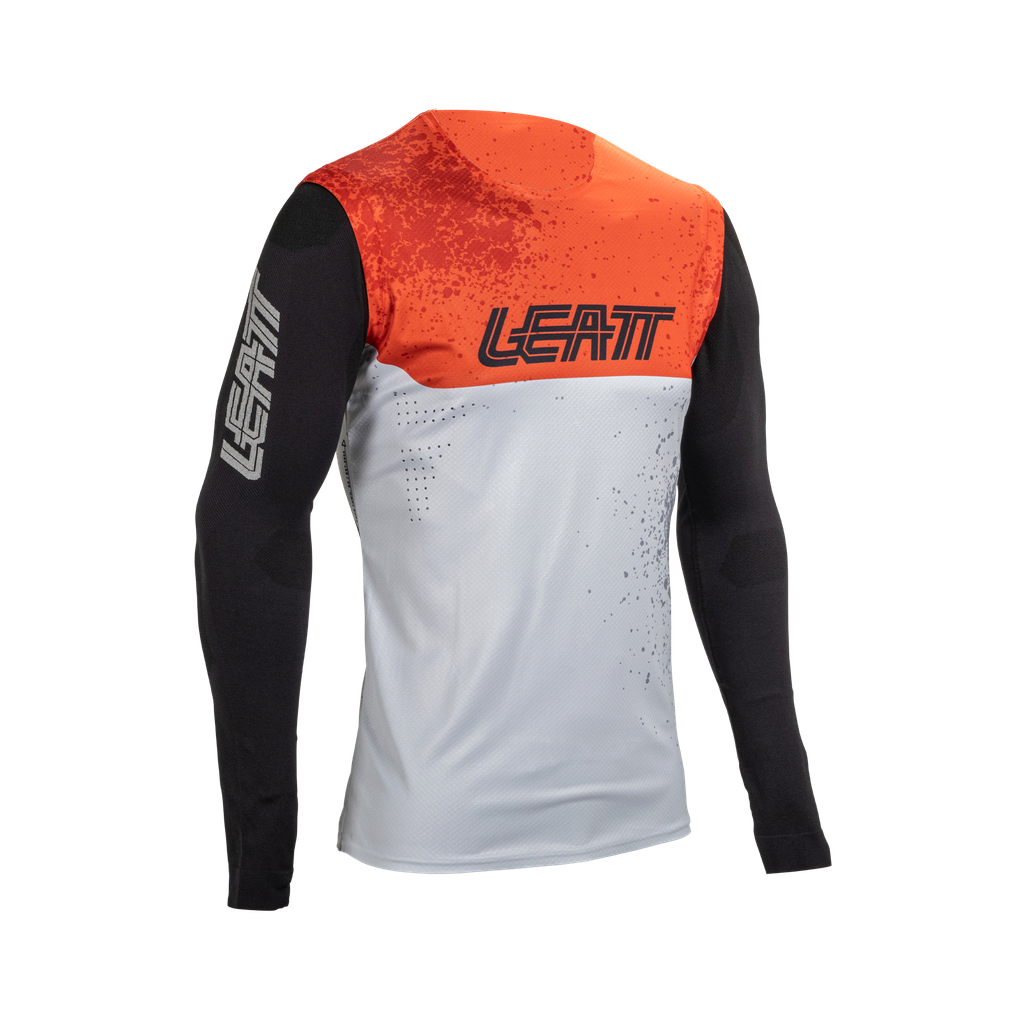 חולצת רכיבה ארוכה MTB Gravity 5.0 White - Leatt