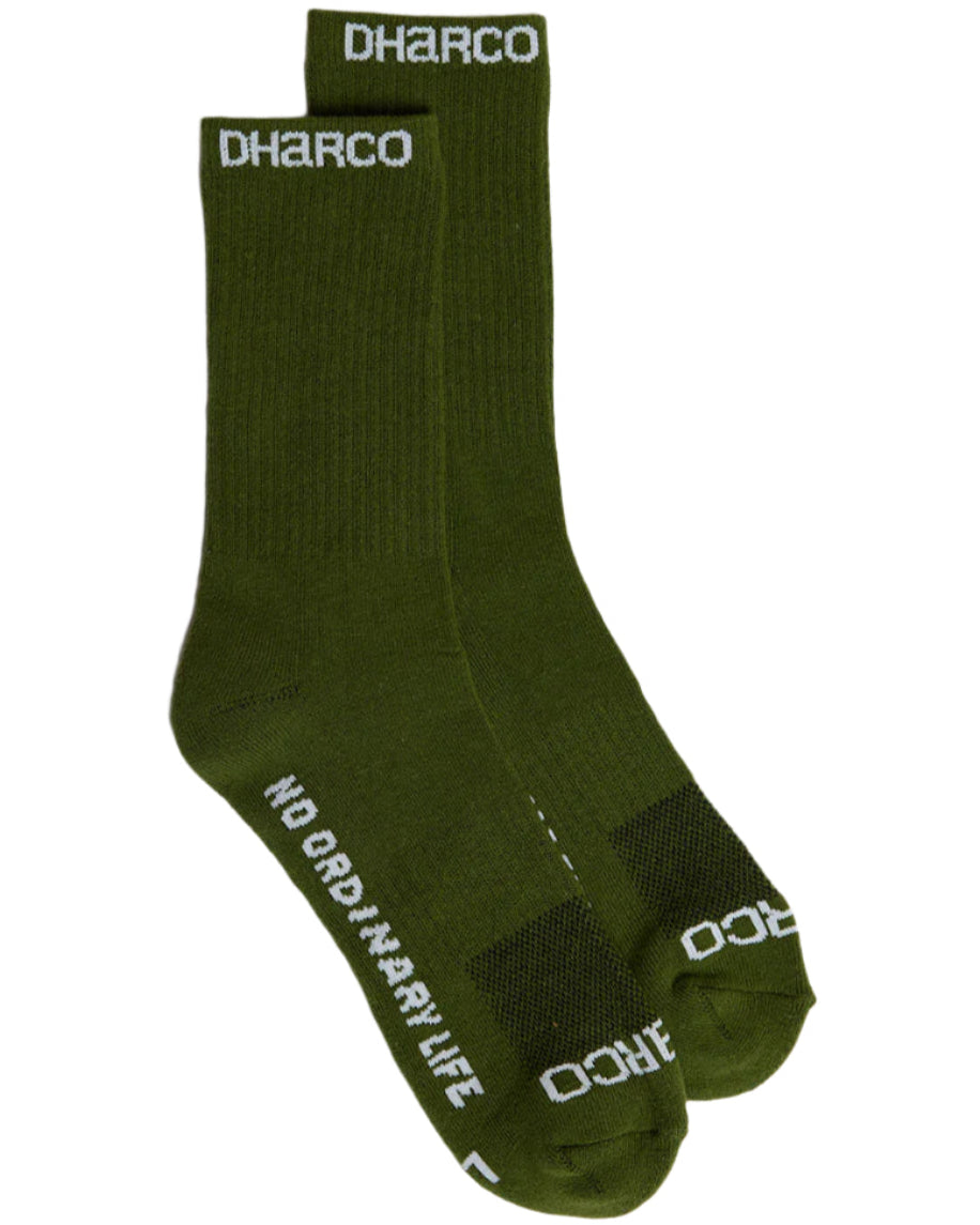 גרביי רכיבה Crew | Gorilla Green