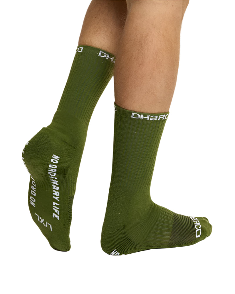 גרביי רכיבה Crew | Gorilla Green