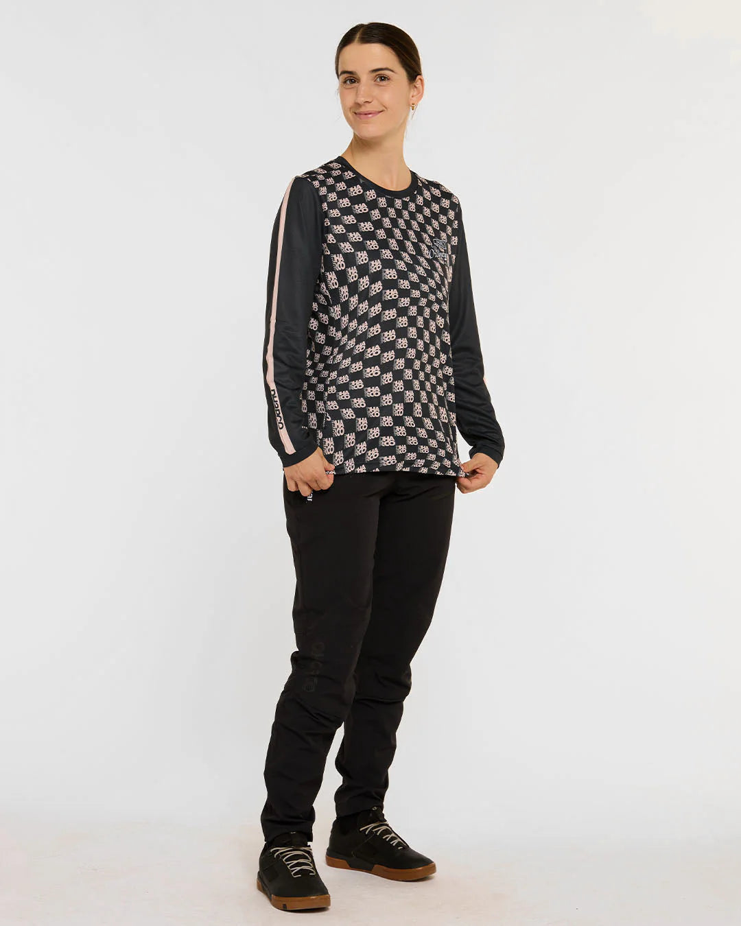 מכנס רכיבה ארוך נשים Ather | Black