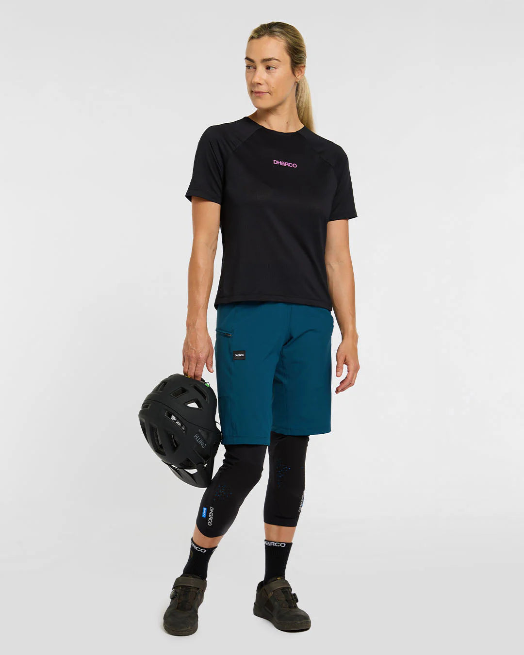 מכנס רכיבה קצר נשים Trail | Morrocan Blue