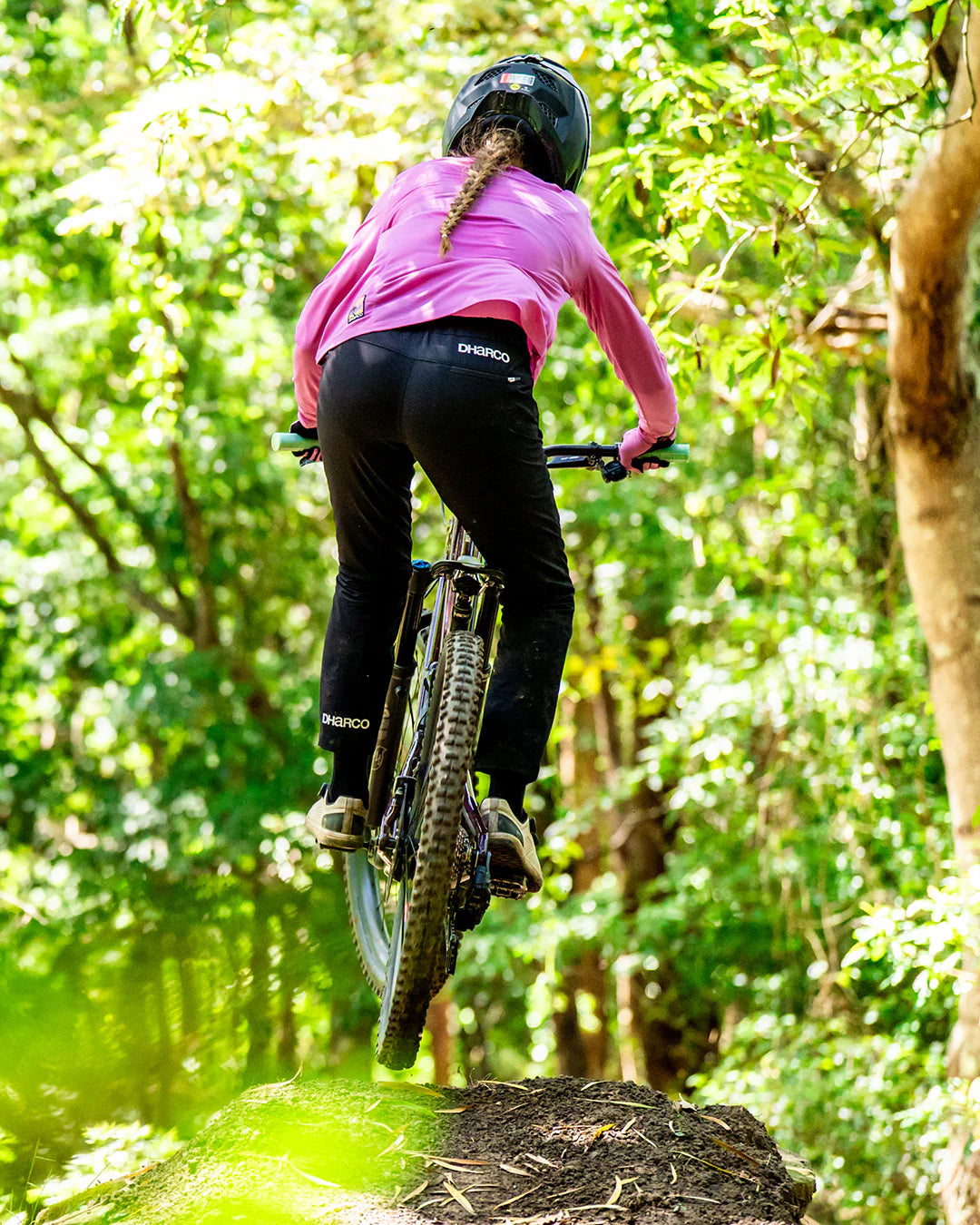 מכנס רכיבה ארוך ילדים Ather | Black