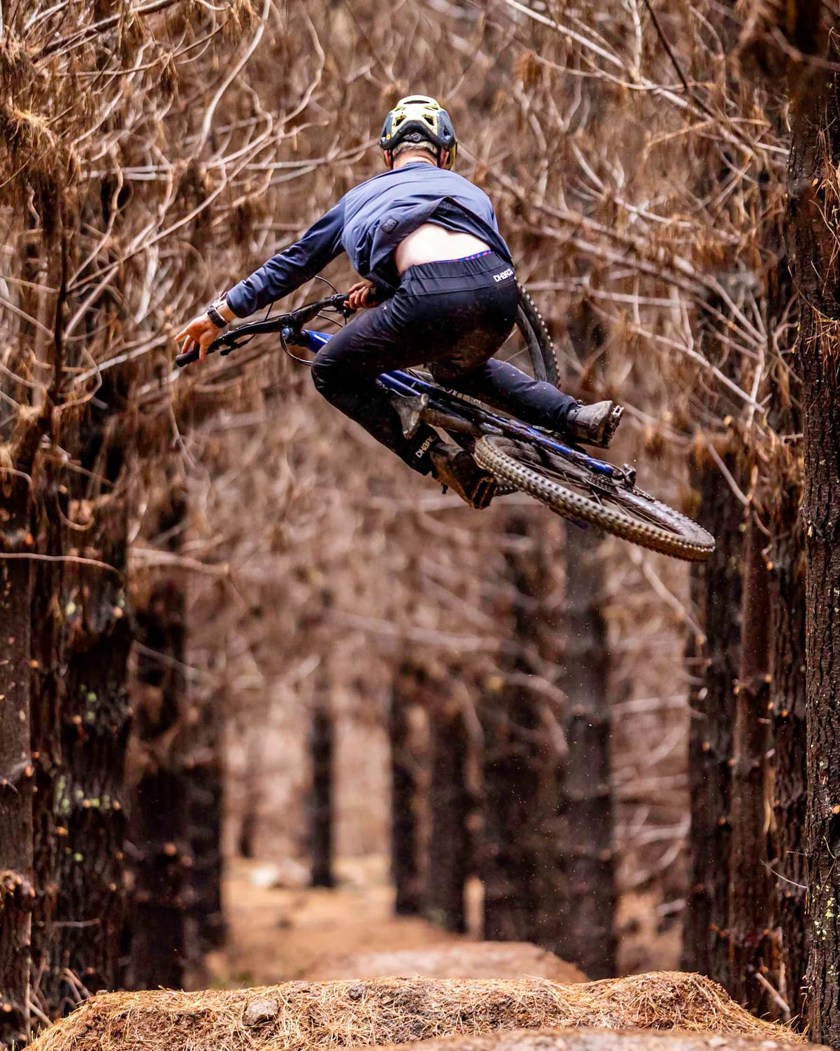 מכנס רכיבה ארוך גברים Ather | Black