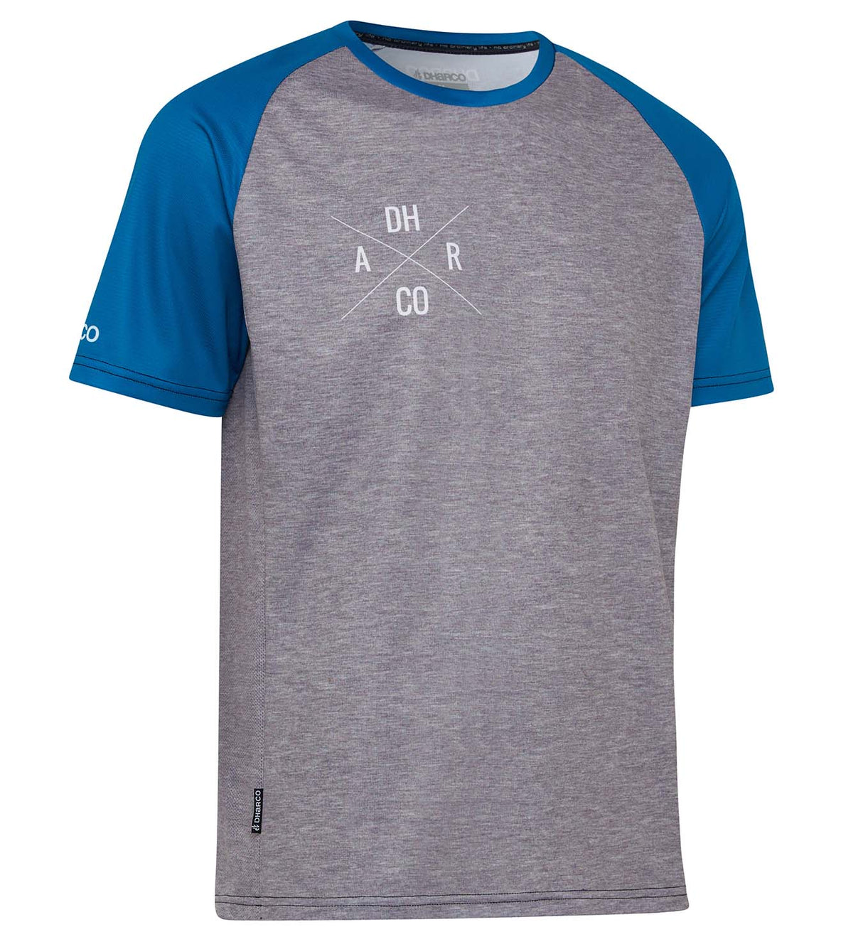 חולצת רכיבה קצרה גברים Gravity | Blue Storm