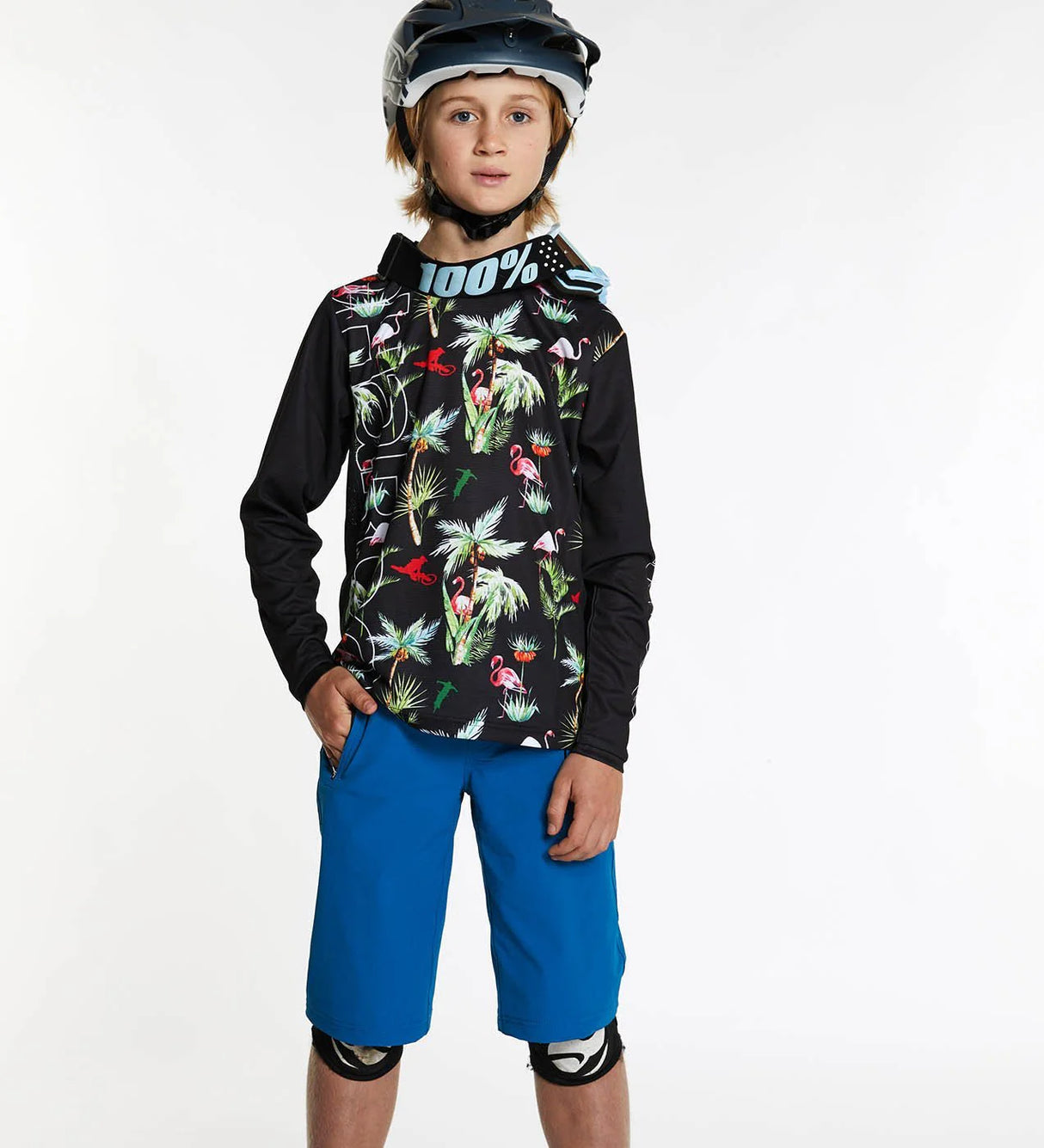 מכנס רכיבה כחול ילדים Gravity