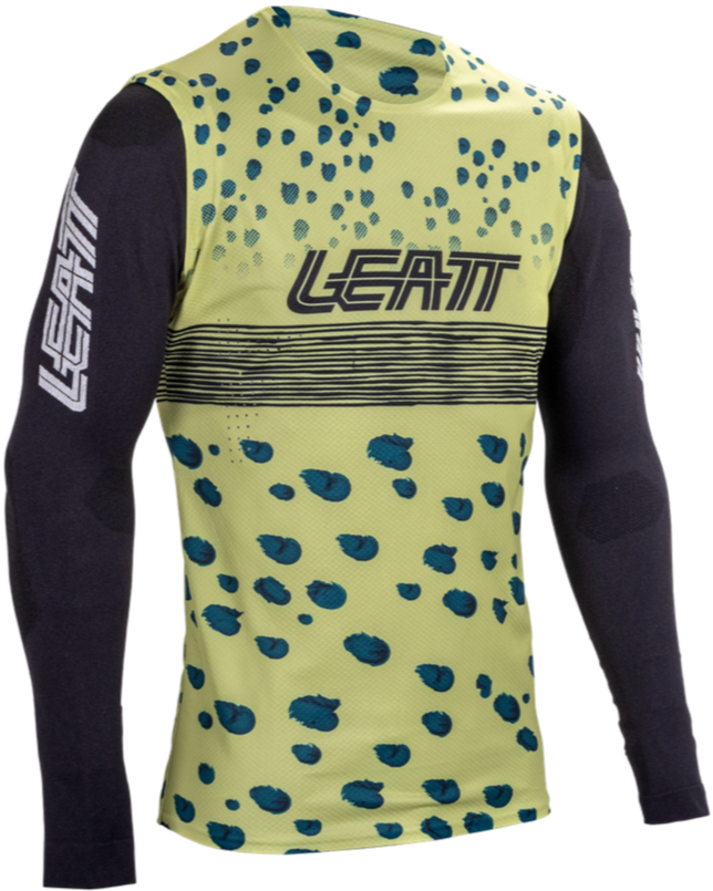 חולצת רכיבה ארוכה גברים MTB Gravity 5.0 Mojito V25