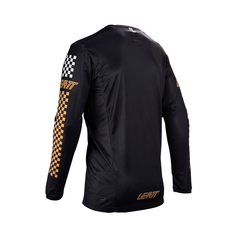 חולצת רכיבה ארוכה גברים MTB Enduro 4.0 Black V25