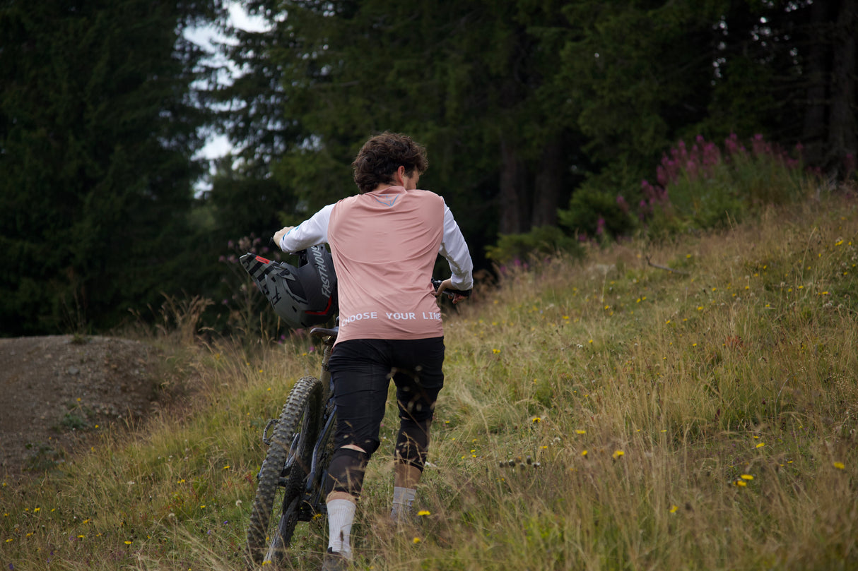 חולצת רכיבה ארוכה LS BROWN