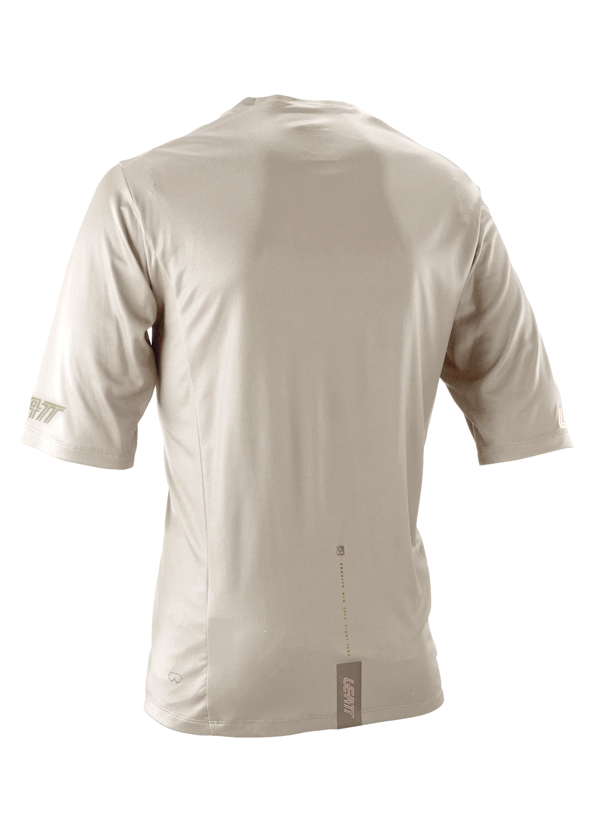 חולצת רכיבה קצרה גברים MTB Gravity 4.0 Cream White V26