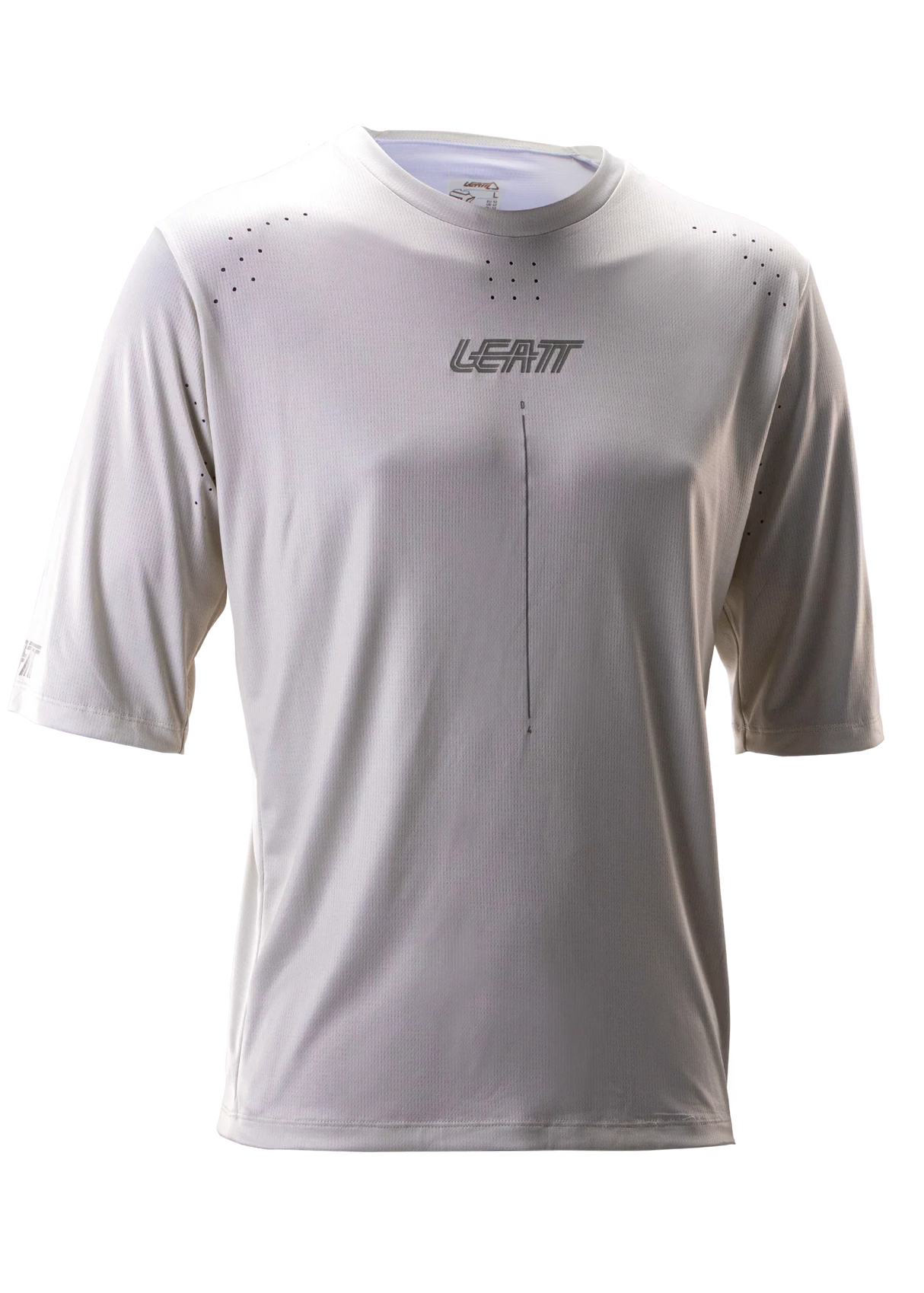 חולצת רכיבה קצרה גברים MTB Gravity 4.0 Cream White V26