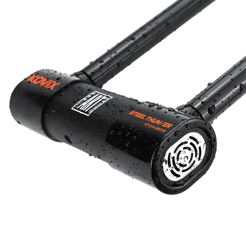 מנעול פרסה 14 מ”מ עם אזעקה מבית KOVIX