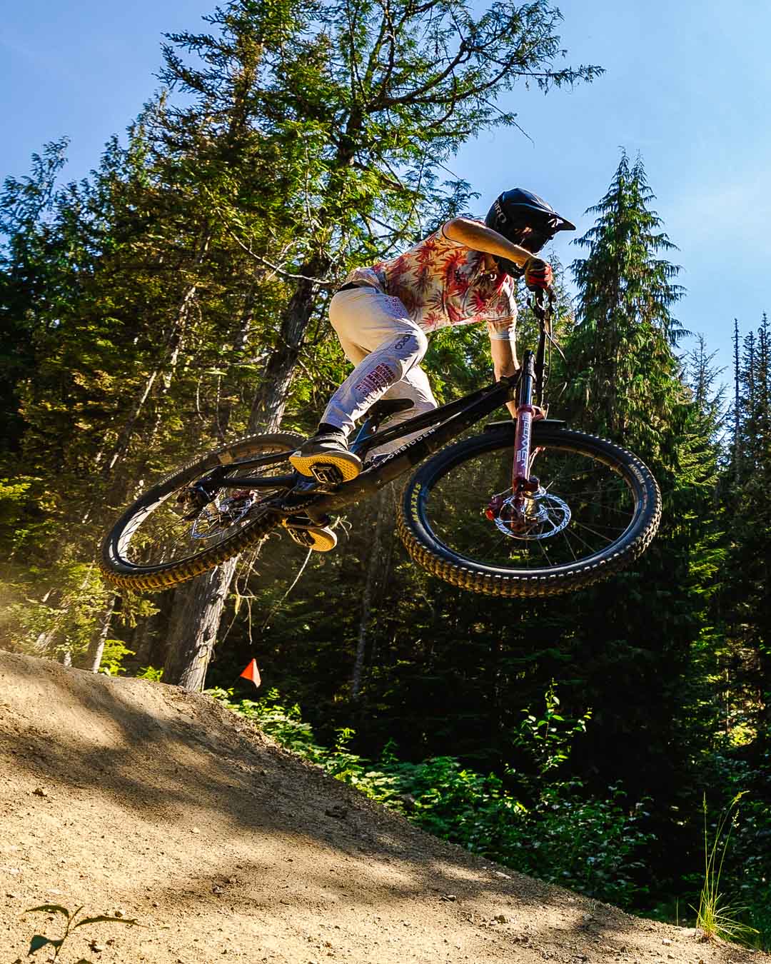 חולצת רכיבה קצרה גברים Highball