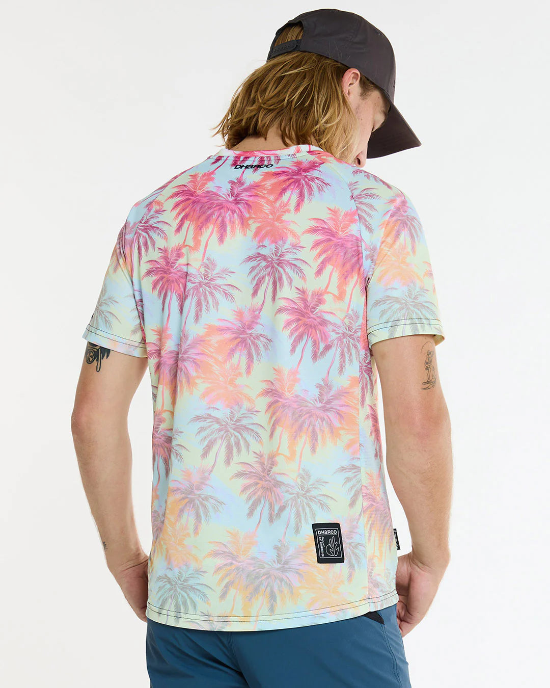 חולצת רכיבה קצרה גברים Highball