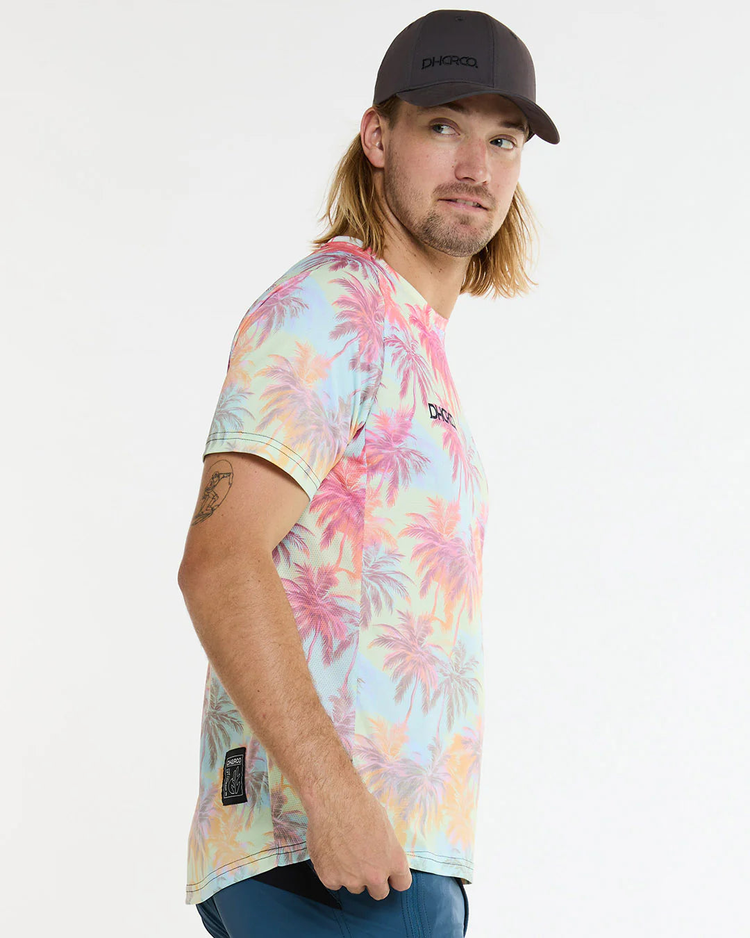 חולצת רכיבה קצרה גברים Highball