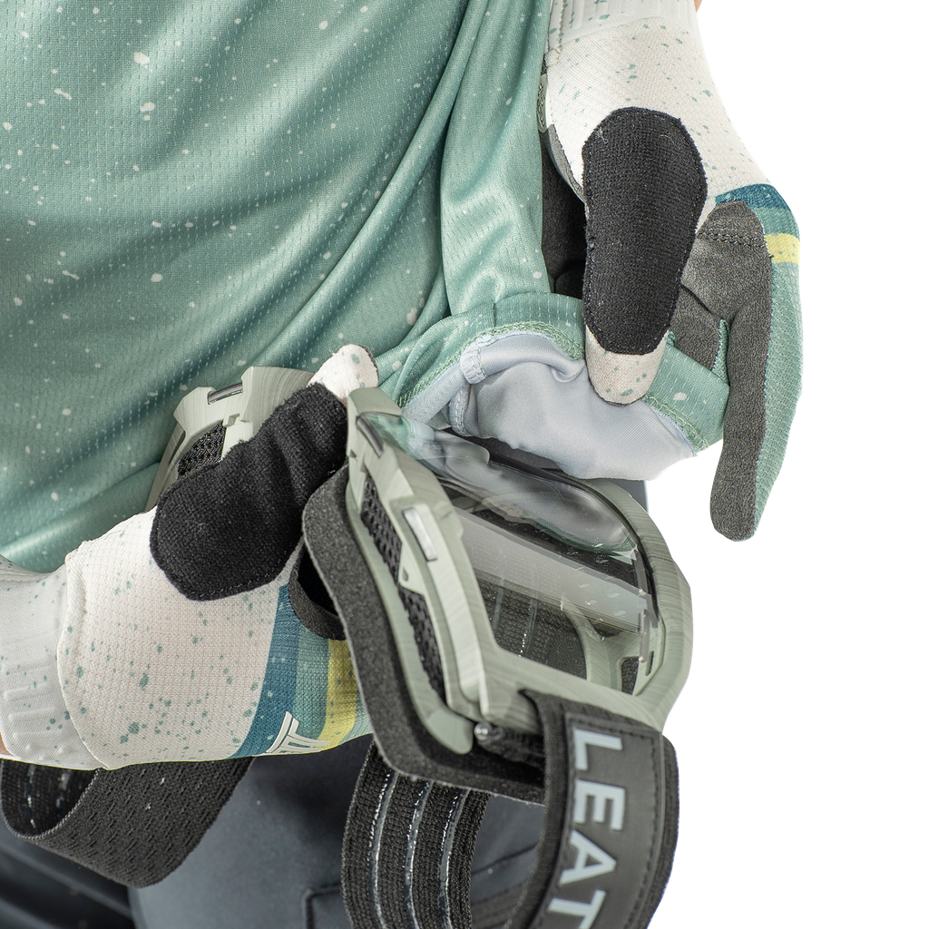 חולצת רכיבה קצרה ילדים MTB Enduro 3.0 Pistachio Jr V25