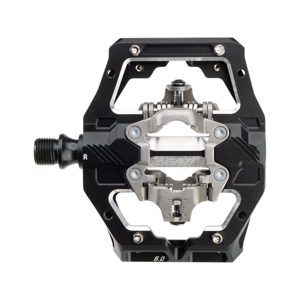 פדל אלומיניום Leatt Gravity 6.0 Clip-in רוחב 110x88 מ"מ שחור