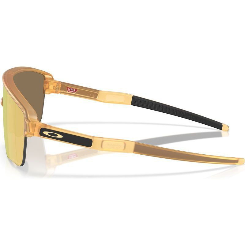 Oakley Corridor SQ Prizm 24K Lenses, Matte Transparent Light Curry Frame