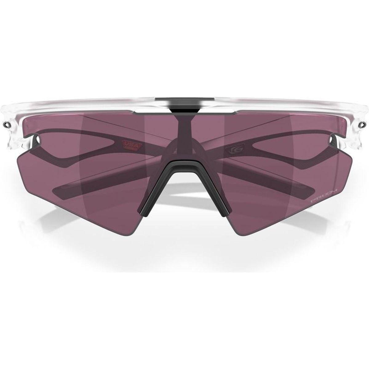 משקפי שמש Oakley Sphaera Slash Prizm Road Black Lenses, Matte Clear Frame - Oakley