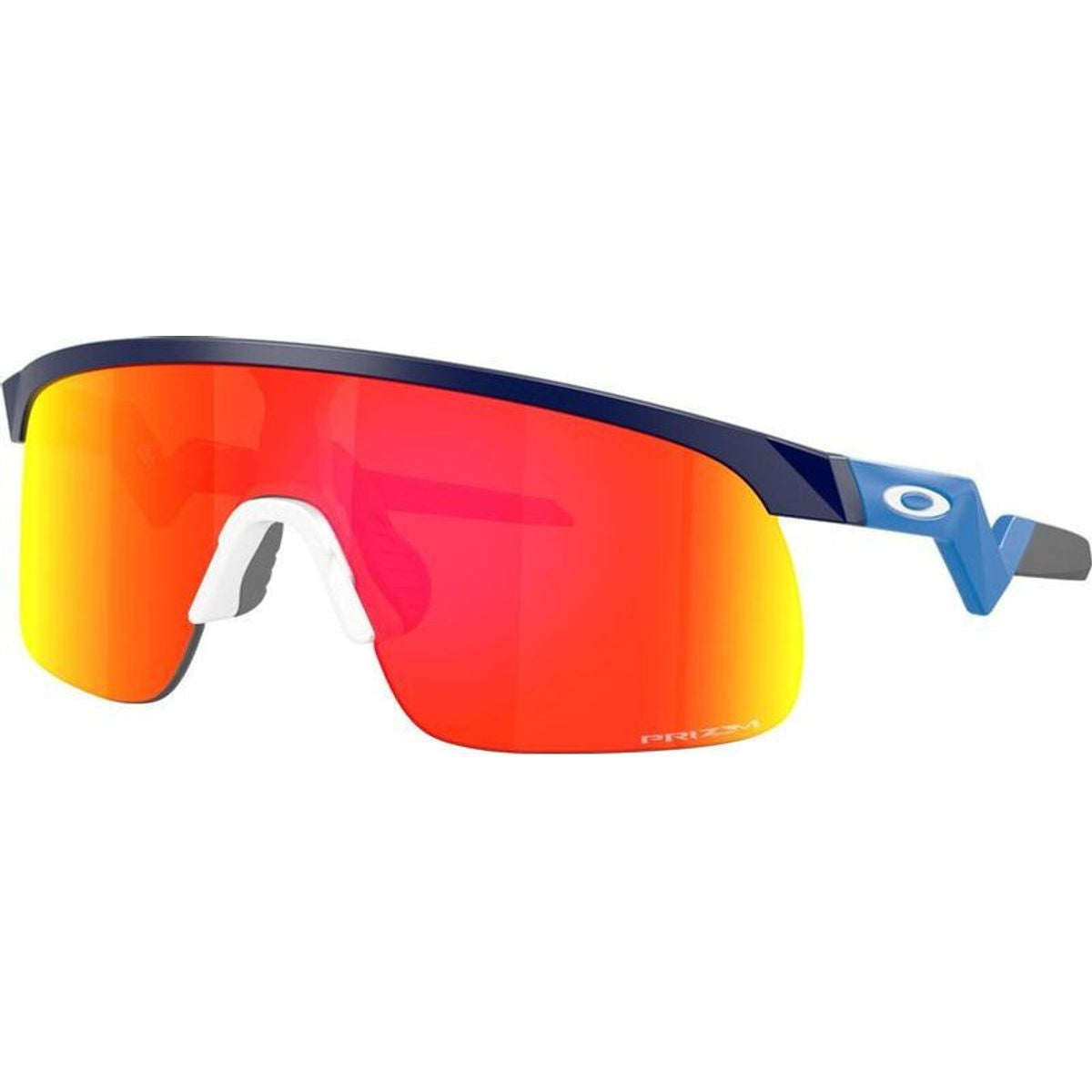 Oakley Youth Resistor Prizm Ruby Lenses, Matte Navy Frame