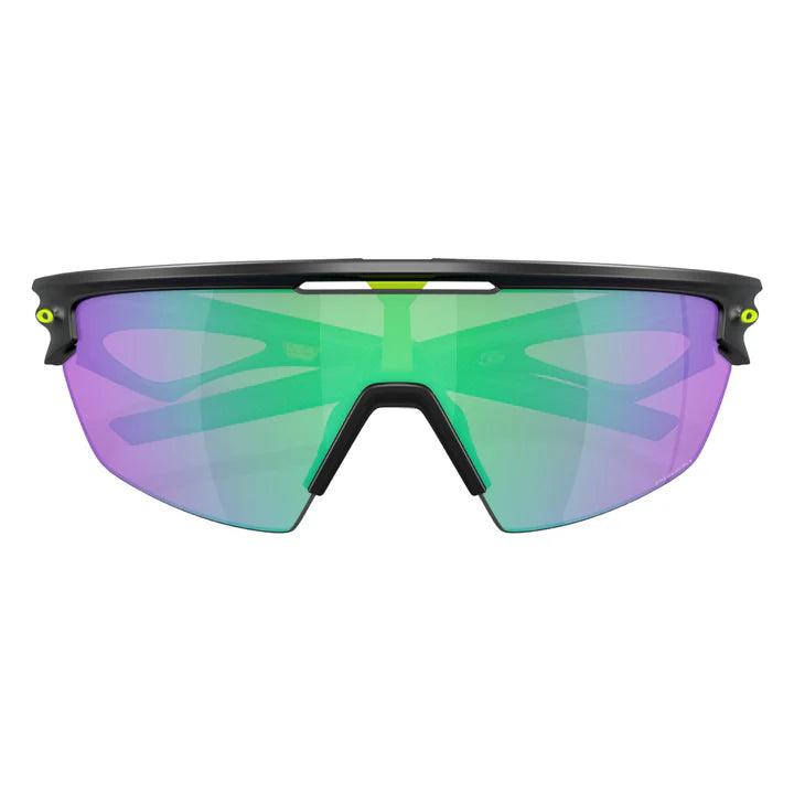 משקפי שמש Oakley Sphaera Prizm Road Jade Lenses, Matte Black Ink Frame - Oakley