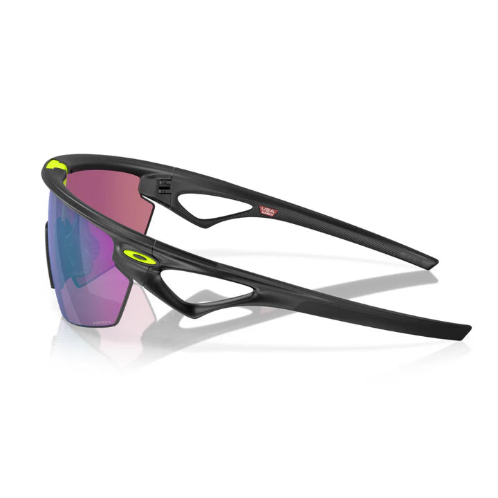משקפי שמש Oakley Sphaera Prizm Road Jade Lenses, Matte Black Ink Frame - Oakley
