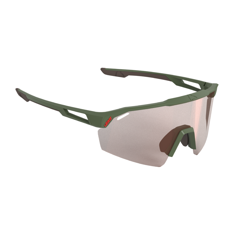 משקפי שמש Leatt SpeedViz Lite Satin Green Iriz Silver 30 VLT