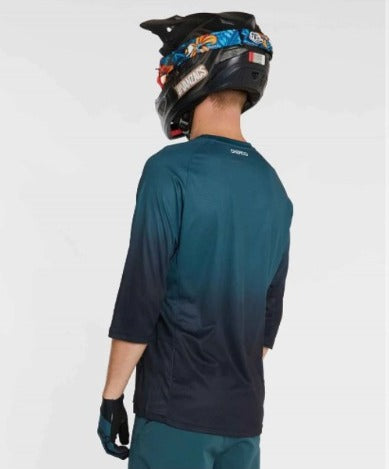 חולצת רכיבה 3/4 גברים Gravity | Ocean Tide