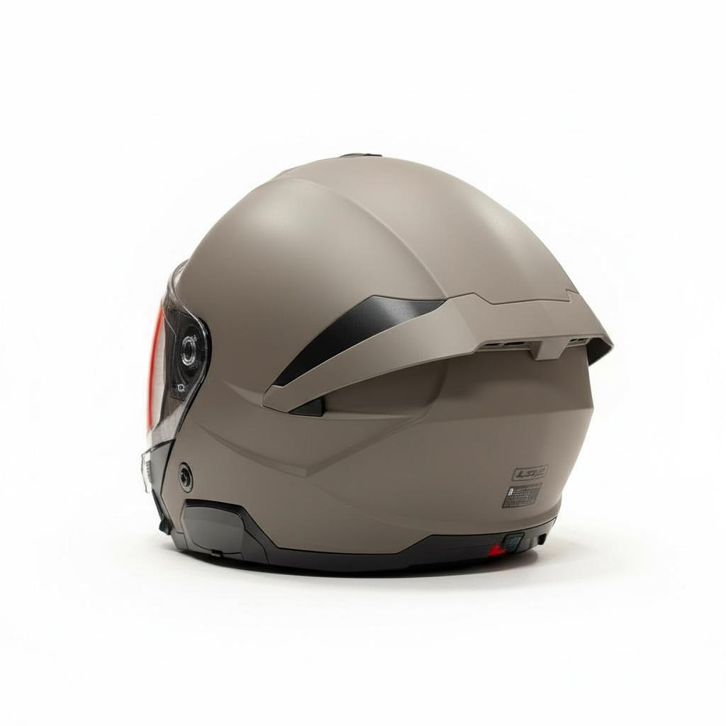 קסדת כביש 3/4 LS2 OF618 VERSO II SOLID חול אדמה